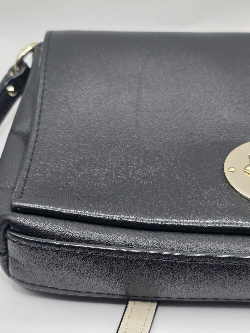 kate spade Black Leather Crossbody Bag with Gold Hardware - Picture 11 of 16